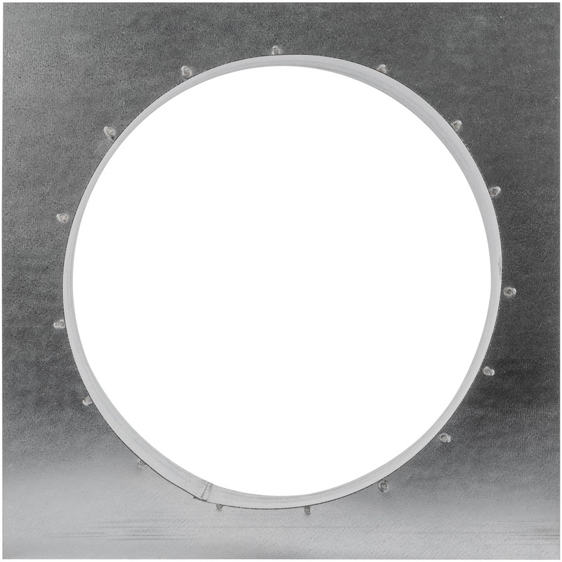 ECOPRO VENT 8" Inch Duct Connector Flange - Galvanized Steel