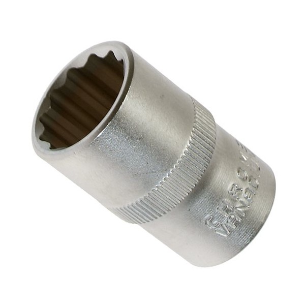 15 mm Socket Spanner Insert Socket Multi-Tooth (Double Hexagonal/Double Hexagonal)