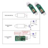 ARCELI 2PCS Mini Infrared PIR Sensor Detector Module for Arduino