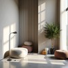 MHYFYH Adjustable LED Floor Lamp with Flexible Gooseneck, Rotatable Shade,