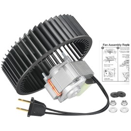 BKR60 Bathroom Fan Motor and Wheel Assembly Replacement