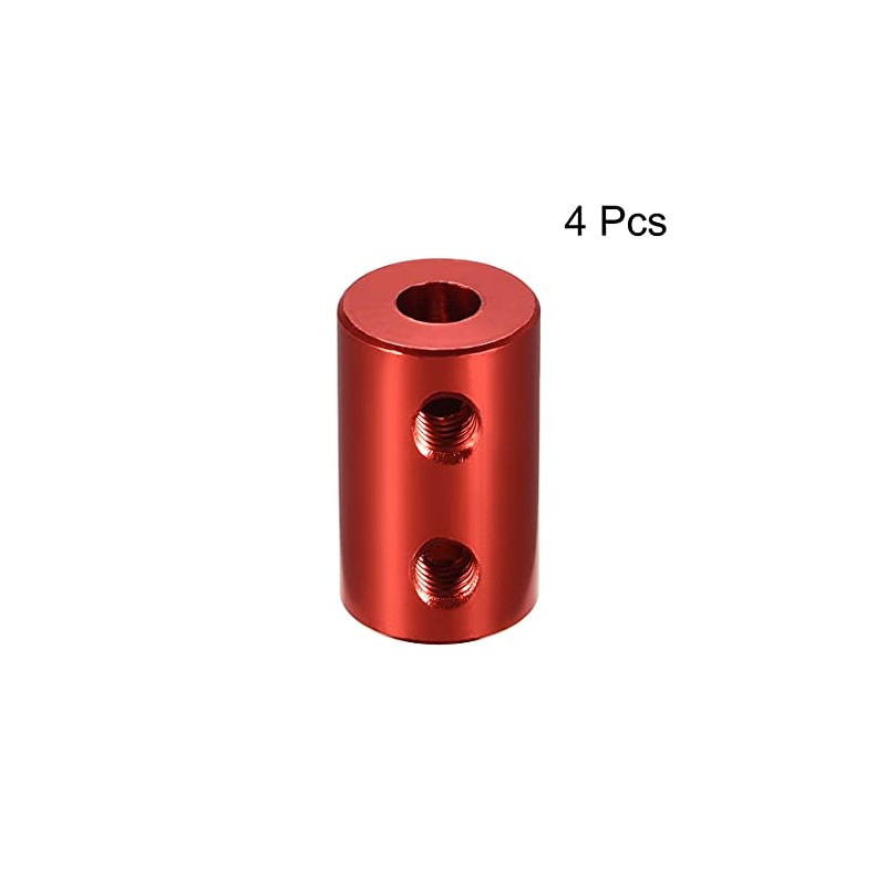 sourcing map Shaft Coupling Connectors 4 mm to 5 mm