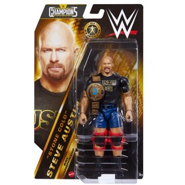 WWE WWE Champions 2024 Wave 2 Stone Cold Steve Austin with Attitude Era Title Action Figure