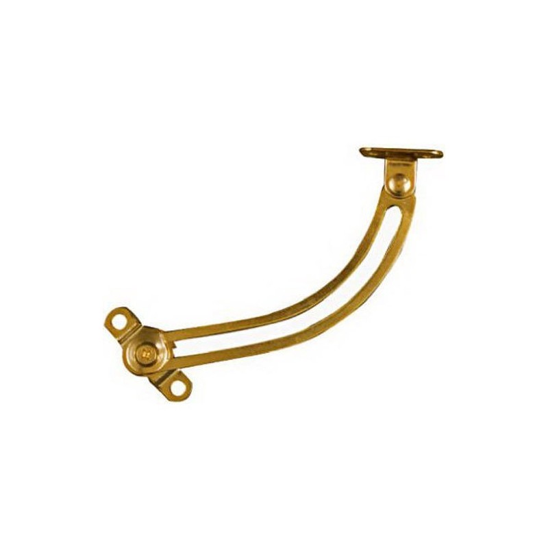 NATIONAL/SPECTRUM BRANDS HHI N208-645 5-Inch Brass Left Hand Lid Support