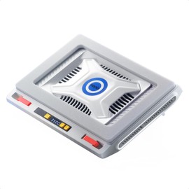 llano V10 Laptop Cooling Pad with Powerful Turbofan, Gaming Laptop Cooler with Adjustable Variable Speed, ButtonControl,LCD Screen, Seal Foam for Rapid Cooling Laptop13-17.3in (White)