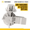 PartsBroz WPW10448876 Washer Water Level Pressure Switch (2-Pack) - Compatible