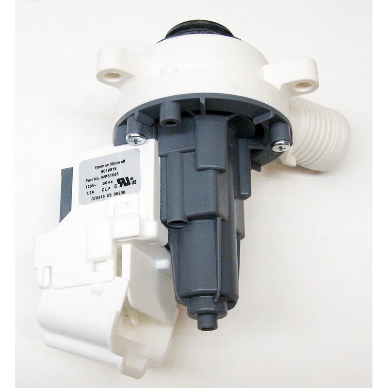 Choice Parts for Whirlpool W10661045 Washing Machine Drain Pump Assembly