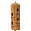 Wildlife Sciences Suet Plug Feeder, Bevel Cut Pine Post