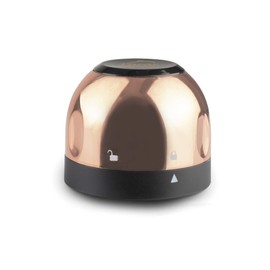 Lacor 63055 Champagne Stopper Preserves Flavor & Aroma Keeps Bubbles Twist Lock Copper ABS