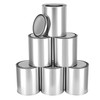 QWORK 6 Pack 1 Quart Metal Paint Cans with Lids