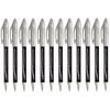 Paper Mate Flexgrip Elite Retractable Ballpoint Pens - Black Ink