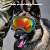 Dog Goggles,UV Protection Dog Sunglasses for Medium-Large Breed,Dogs Eye Protection