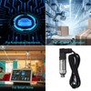 sourcing map Pressure Transducer Sender Sensor with Connector, G1/4" 0.5MPA