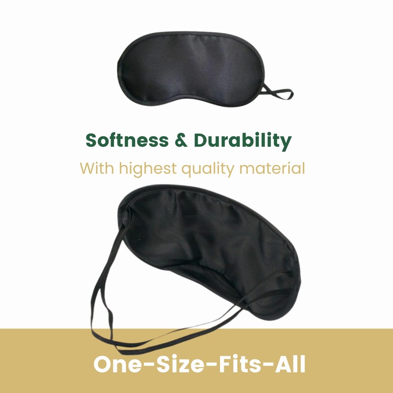 MJIYSGS 3pcs Comfortable Soft Sleep Eye Mask Shade Cover Lightweight