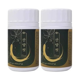 Goat Cut 600mg / 산양컷 600mg X 45정 2통 산양삼복합분말