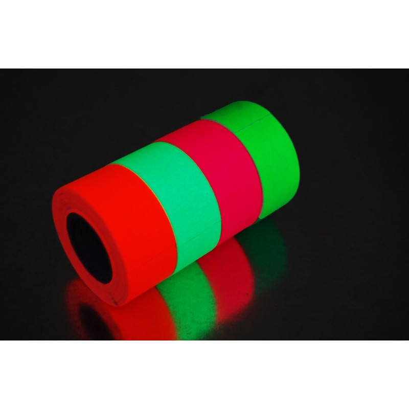 1 Inch x 6 Yards UV Blacklight Reactive Fluorescenât Gaffer