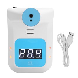 Infrared Forehead Thermometer Non Contact Digital LCD Wall Mounted Thermometer