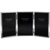5x7 'Triple' Silver Plated Photo Frame with 'Thin Edge' design