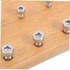 WRITWAA Hand Rehabilitation Training Device Wooden Screw Board for Hand