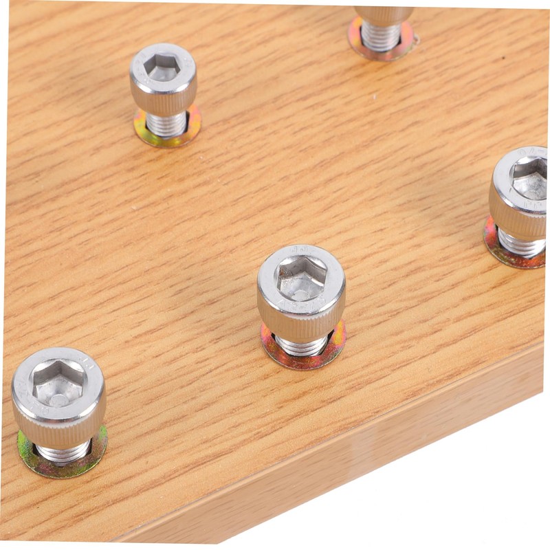 WRITWAA Hand Rehabilitation Training Device Wooden Screw Board for Hand