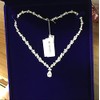 JunningGor Jewelry Set Velvet Box Necklace Earring Ring Necklace Bracelet