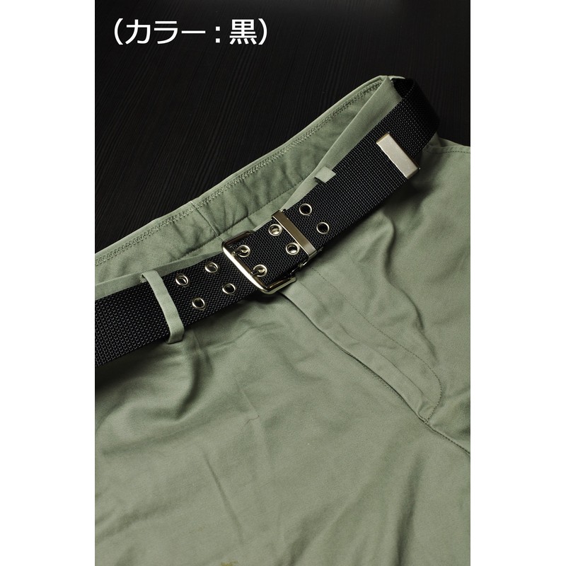 KASAJIMA 1.6 inch (40 mm) Nylon 2-Pin Work Belt, Double