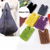 Zbstream - Bolsa de compras expandible reutilizable plegable, bolsas retráctiles,