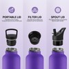 Thermos Flask, 1000 ml, BPA-Free, Stainless Steel, Leak-Proof Insulated Flask,