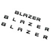 3Pcs 2019-2023 Blazer Front Door Tailgate Liftgate Emblem Nameplate Letters
