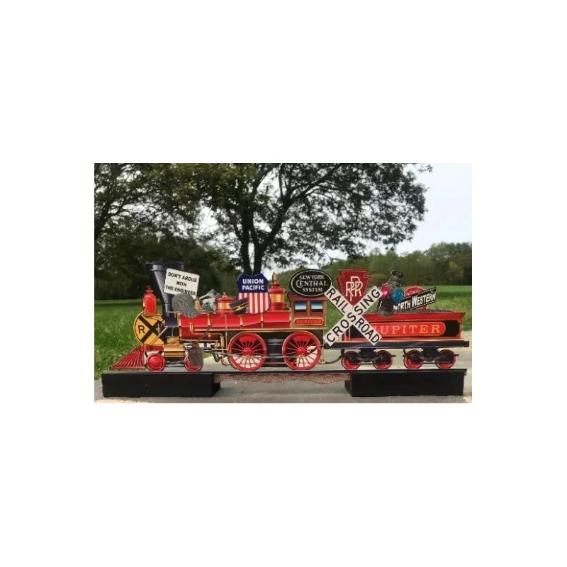MrTrain Train/Railroad Party Decoration | Table Topper | Laser cut