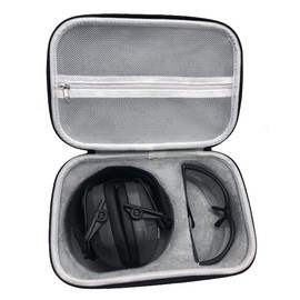 Walker's Game Ear Earmuff and Shooting Glasses Carrying Case, Multicolor, One Size (GWP-MSGSC)