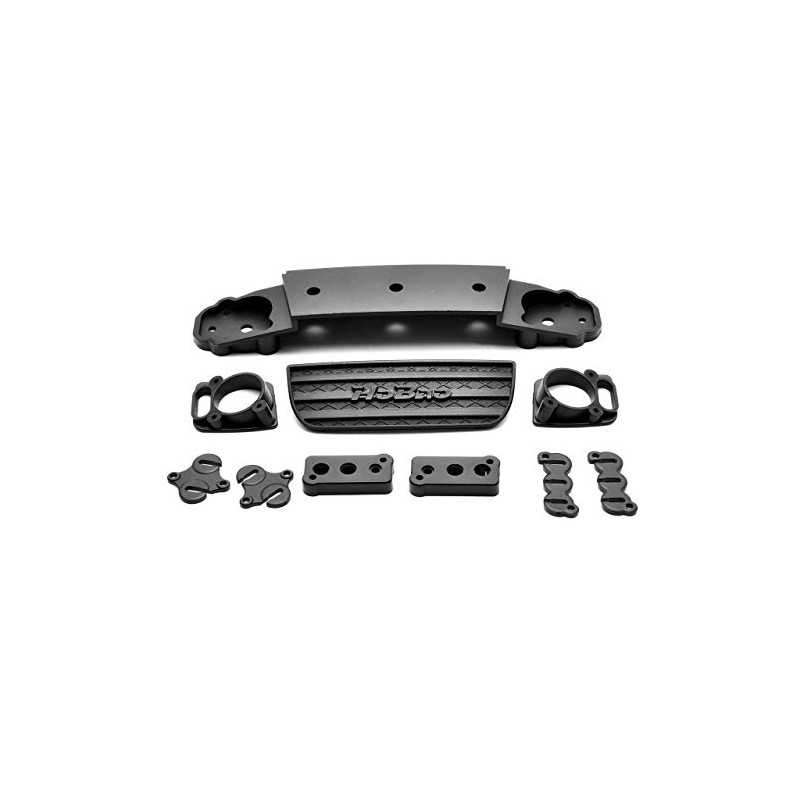 HOBAO DC-1 HEADLIGHT SET WITH BUMPER EMBLEM