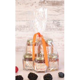 Berry Honey Gift Set - Organically Infused - 6 Pack (Net Wt 2 Oz Each)