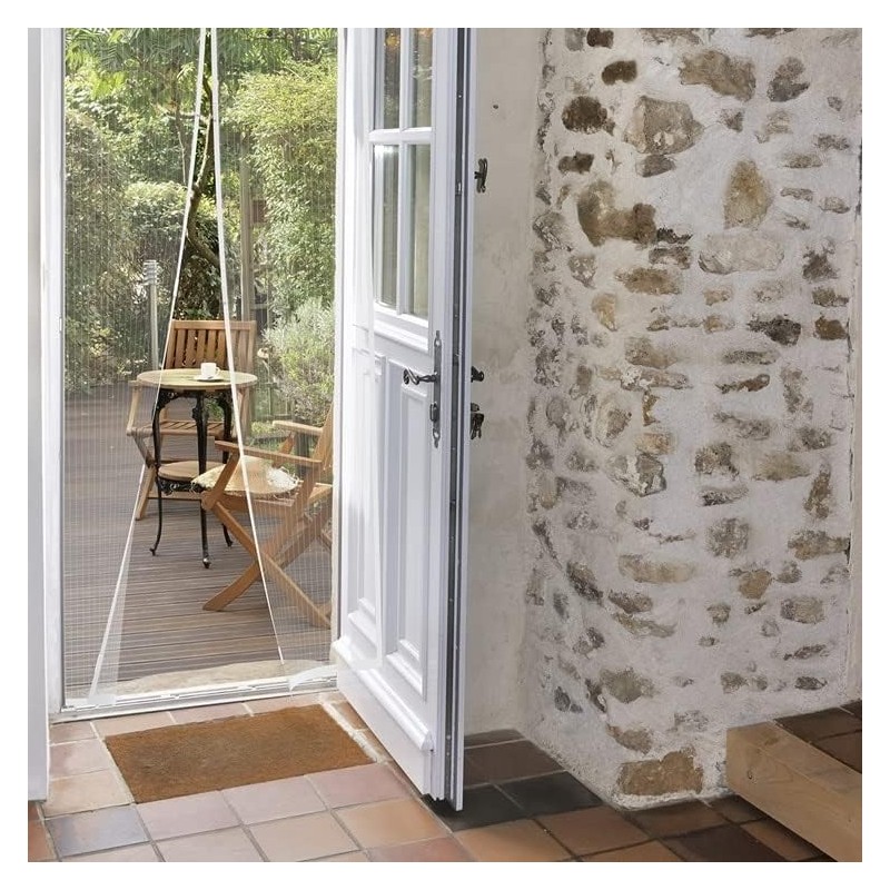 Jarolift Fly Screen Magnetic Curtain for Doors, Various Sizes And