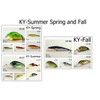 Akuna Seasonal Lures for Bass Fall Fishing for Each of
