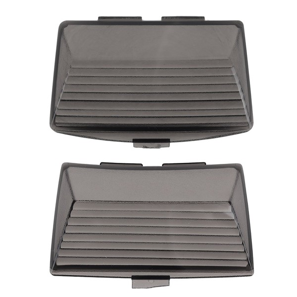 NTHREEAUTO Smoked Fender Tip Light Lenses Cover Mud Guards Lights