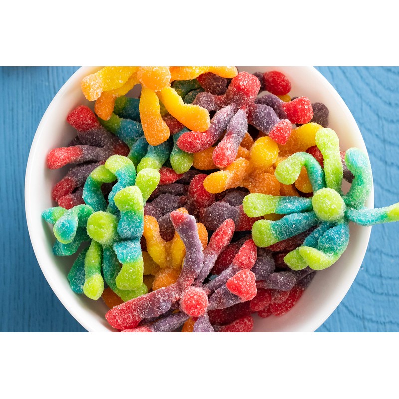 Trolli Brite Octopus Gummy Candy, 4.25 Ounce (Pack of 12)