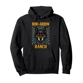 Bow & Arrow Ranch Wolf Pullover Hoodie