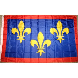 Anjou France Flag 3'x5' French Province Banner