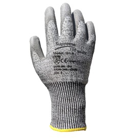 TOKHA SAFETY 12 Pairs Cut Protect Level 5/D Work Gloves HPPE Yarn knitted Liner PU Coated Palm Light-Weight Comfort Assembling DYI (XL (Size 10))