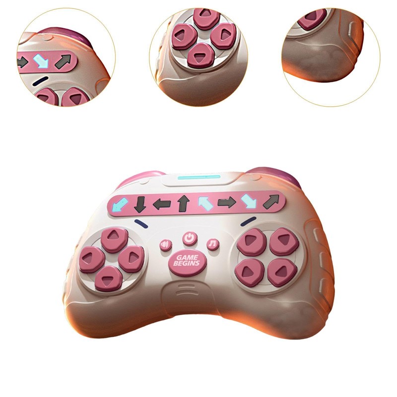 Dickly Handheld Rhythm Dance Machine, Fast Push Game, Handheld Fidget