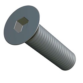 M4X20 Senkkopf Inbusschraube, Edelstahl-Innensechskantschrauben, Flachkopfbefestigung 4mm Schrauben geeignet für Metall, Konstruktion, Installation, Heimwerken (25 Stück)