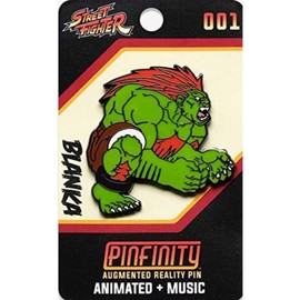 Pinfinity PFSF001 Street Fighter-Blanka-Augmented Reality Pin