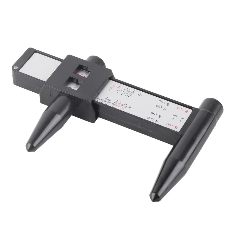 Sunicon PCD Gauge, Wheel/Stud Bolt Pattern Measuring Tool PCD Ruler