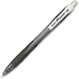Pilot Rexgrip, Lapicero Retráctil Negra, 0.5 mm, Doce Piezas (51220)