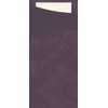 Duni Napkin Bag Cutlery Bag Sacchetto Plum 190 x 85