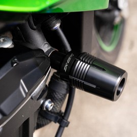 MOWOK Fit for Kawasaki Ninja ZX6R ZX-6R ZX 636 2019 2020 2021 2022 2023 Motorcycle Accessories No Cut Crash Protector Guard Falling Protection Frame Sliders