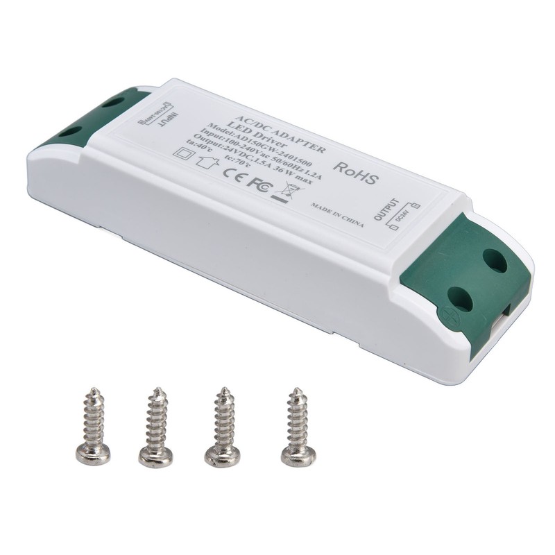 LED Driver 24V DC 1.5A 36W LED Power Supply Constant
