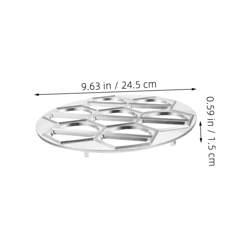 Mobestech 2Pcs Aluminum Dumpling Mold Versatile Ravioli Maker for Wontons