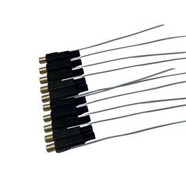 wfljl Piezo Igniter Replacement - 10-Piece Set Fireplace Ignition Parts | Universal Gas Fireplace & Stove Igniter Kit with Copper Contacts, Easy Install Repair Components for DIY Home Maintenance